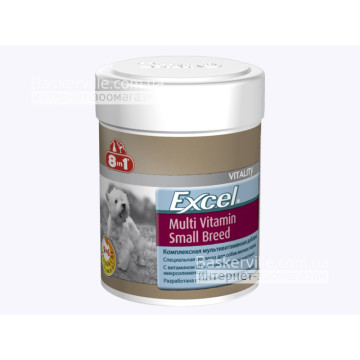 8in1 (8в1) EXCEL MULTI VITAMIN SMALL BREED Ексель Мультивітаміни для собак дрібних порід